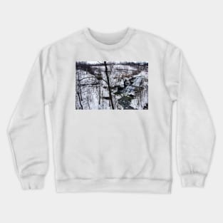 Albion Falls Gorge Winter Crewneck Sweatshirt